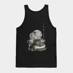 Nier Automata 2B rain Tank Top